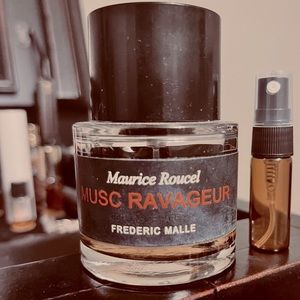 DECANT Frederic Malle - Maurice Roucel MUSC RAVAGEUR 3ml Amber Glass Atomizer